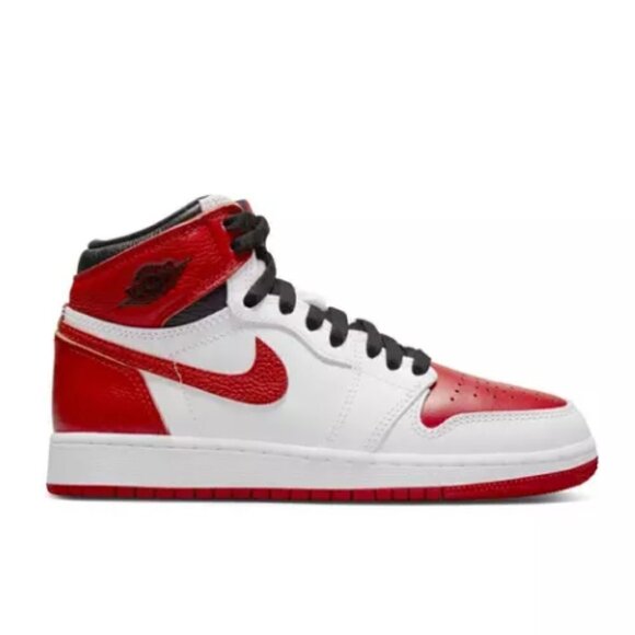 Jordan 1 Retro High OG "White/University Red/Black" 3Y - Picture 1 of 8